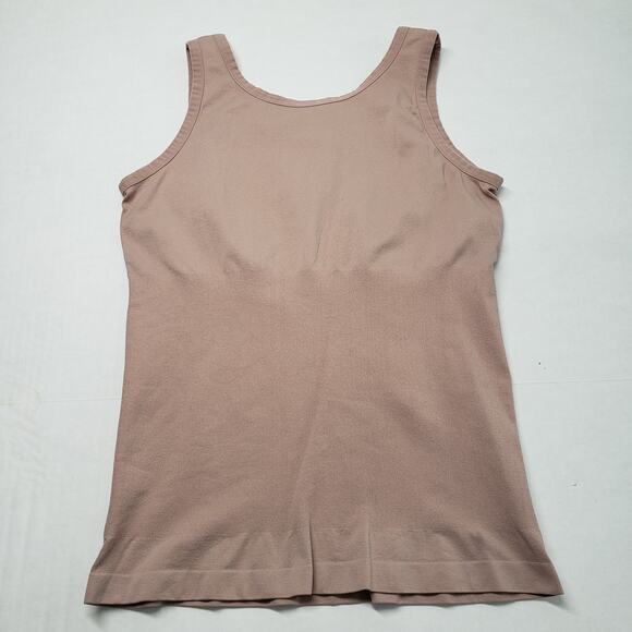 Shaping Tank Top Womens 2X Blush Seamless Shapewear Sleeveless Slimming Control - Picture 12 of 14